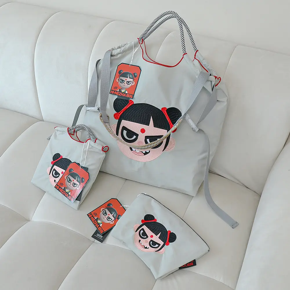 Hinezhna Cartoon Bag Set for Girls Cross Border Embroidery — feature 12
