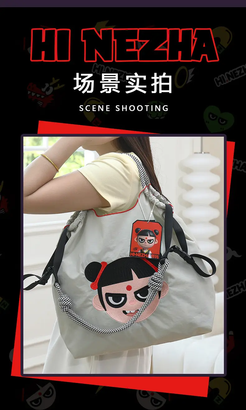 Hinezhna Cartoon Bag Set for Girls Cross Border Embroidery — feature 8