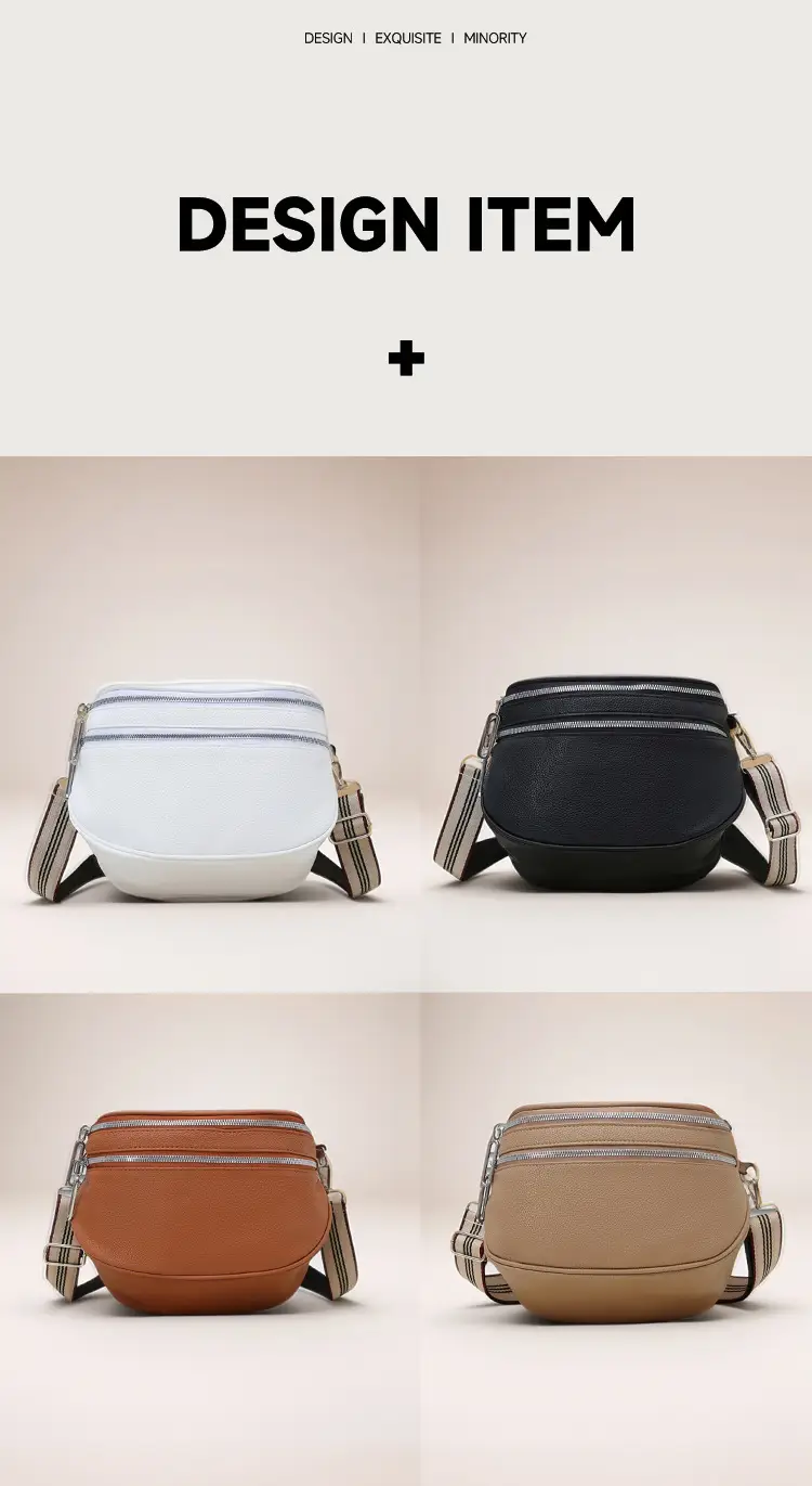 2025 Spring Women's Western Style Shoulder Bag with Wide Strap — feature 1