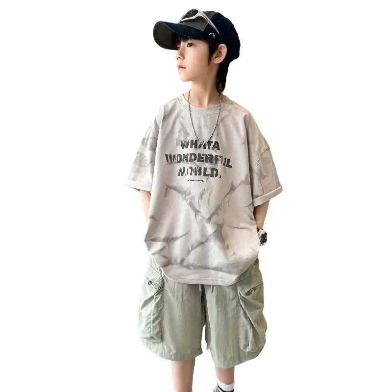 Boys T-Shirt Short Sleeve Summer 2026 Loose Fit - Image 6