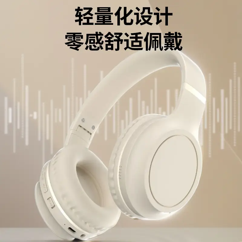 Over-Ear Wireless Bluetooth Headphones Black 6.0 Bass - Image 6