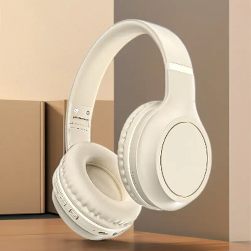Over-Ear Wireless Bluetooth Headphones Black 6.0 Bass - Image 2