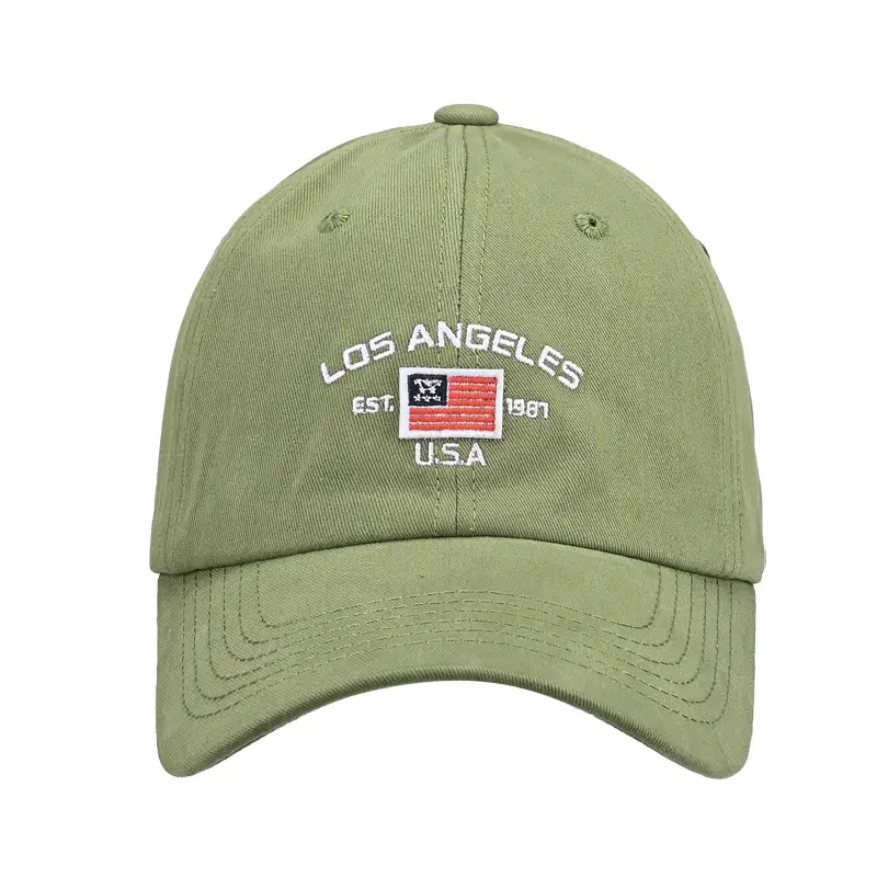 New Cross-Border American Logo Baseball Cap Wholesale Pure Cotton - Image 10