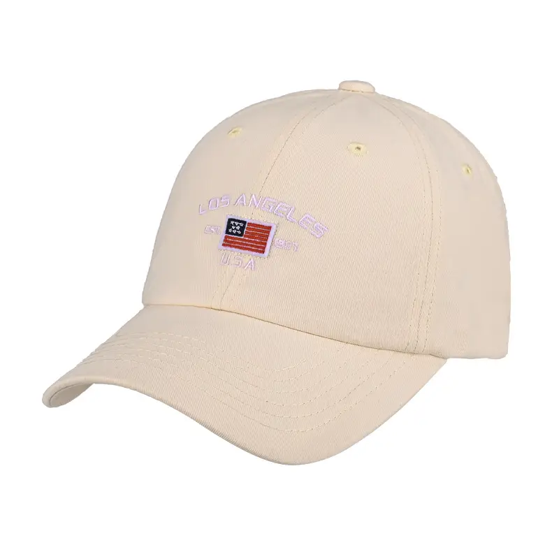 New Cross-Border American Logo Baseball Cap Wholesale Pure Cotton - Image 2