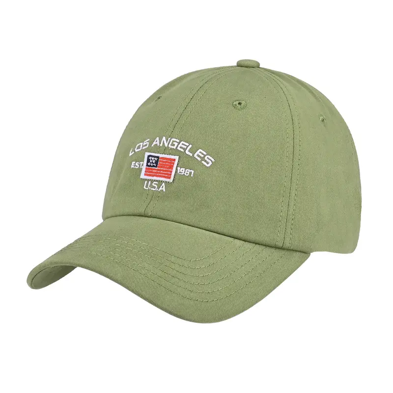 New Cross-Border American Logo Baseball Cap Wholesale Pure Cotton - Image 5