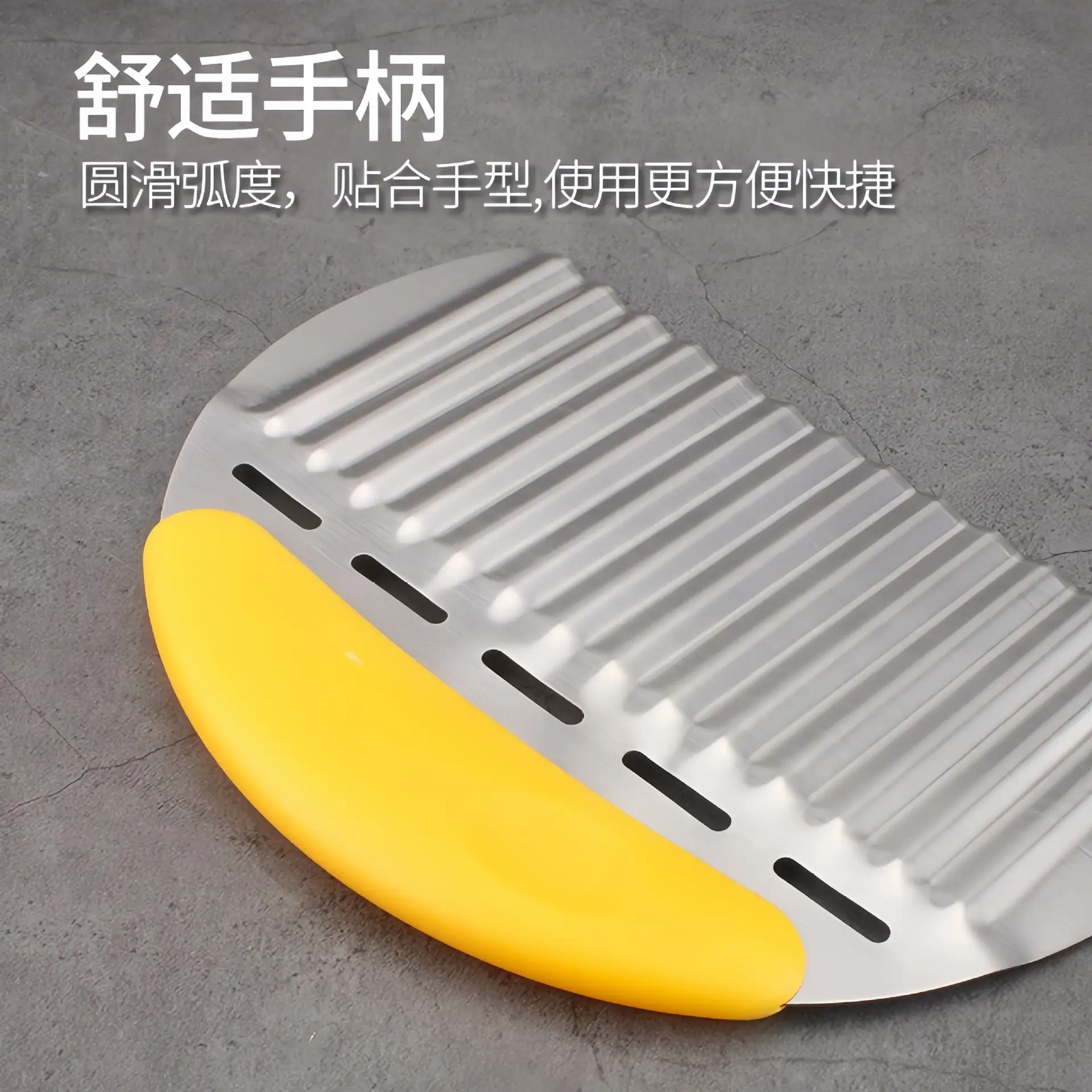 Cross-Border Potato Knife Wavy Deep-Textured Thickened Langya