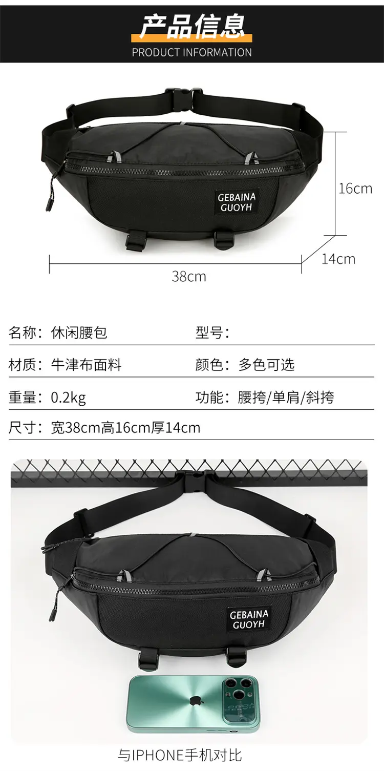 Black Fashion Waist Bag for Women 2020 — feature 13