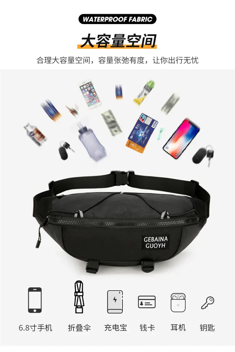 Black Fashion Waist Bag for Women 2020 — feature 5