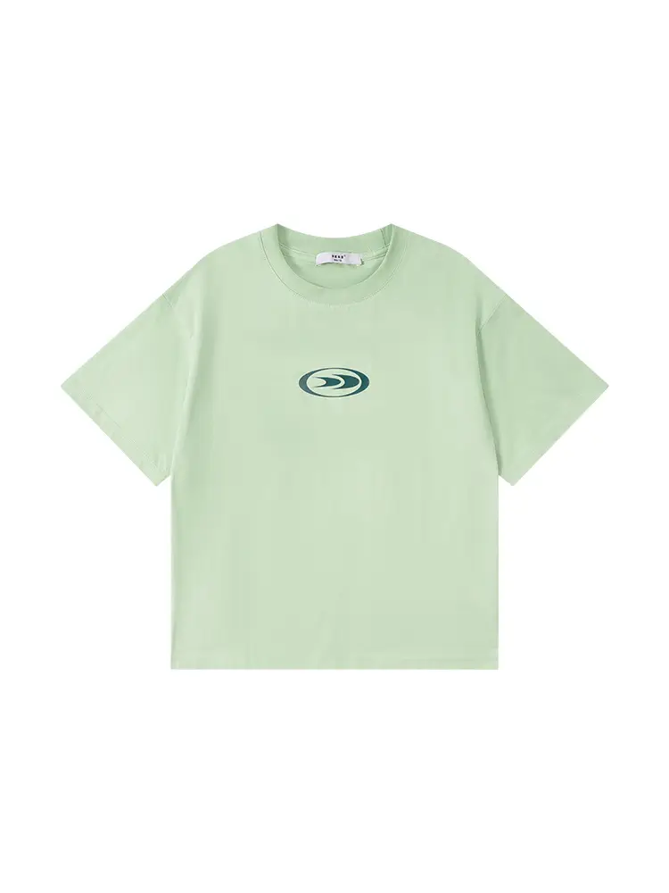 Kids Cotton T-Shirt Green Yellow Black Loose Summer Casual - Image 11