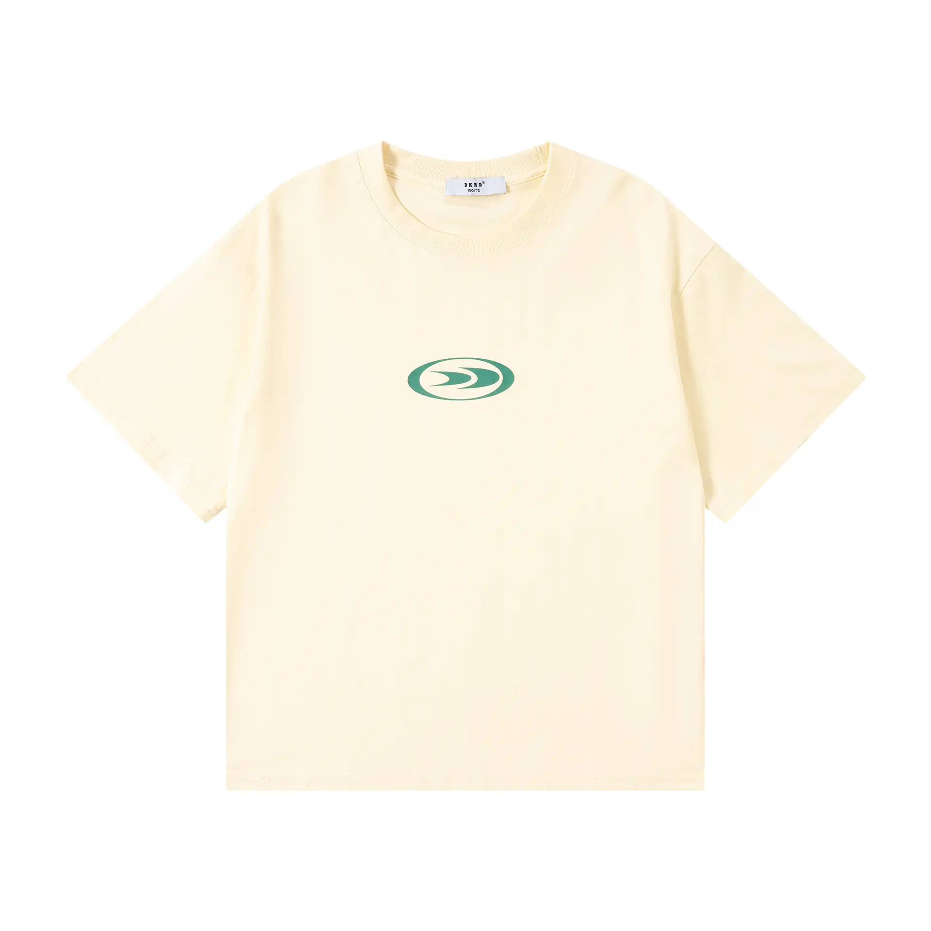 Kids Cotton T-Shirt Green Yellow Black Loose Summer Casual - Image 2