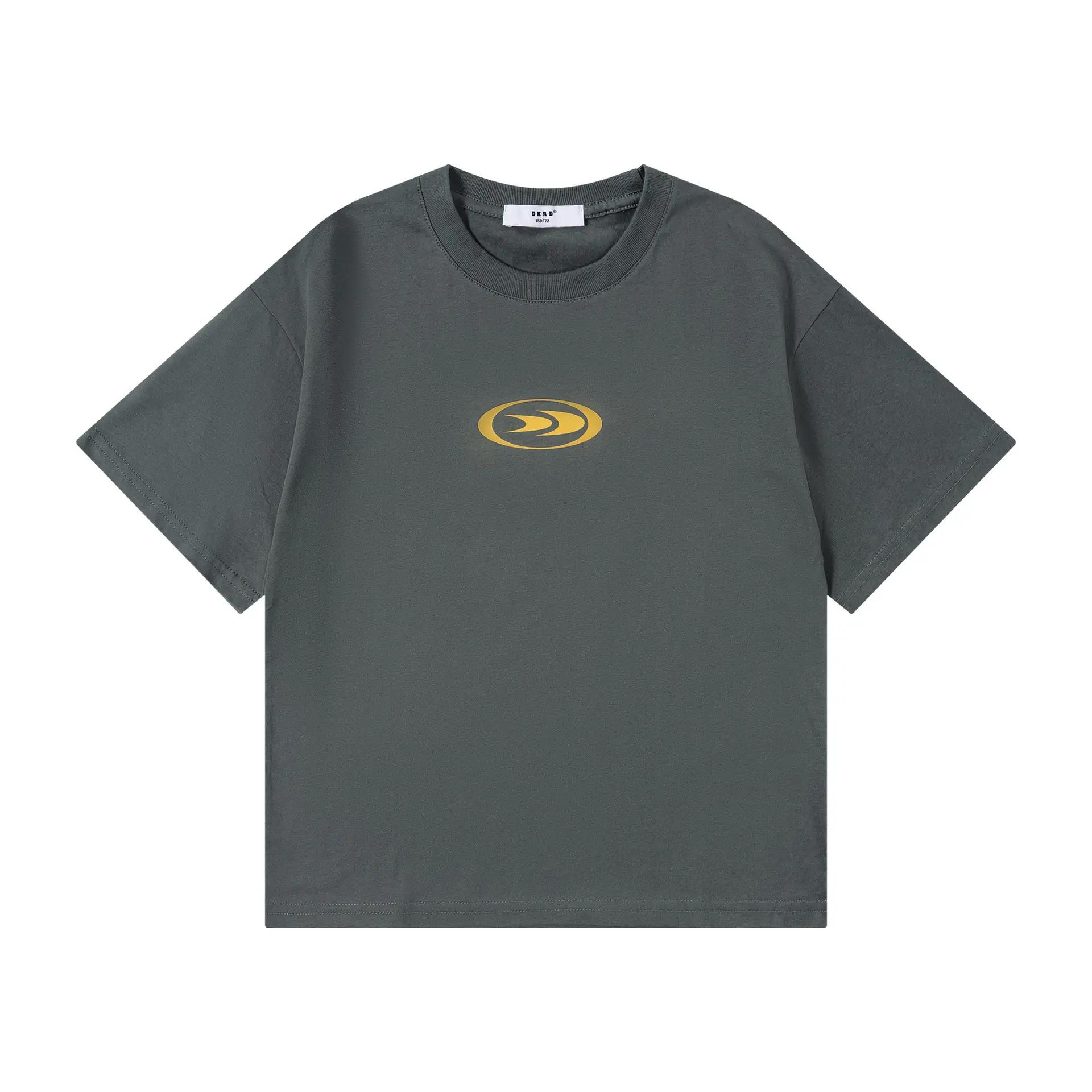 Kids Cotton T-Shirt Green Yellow Black Loose Summer Casual - Image 3