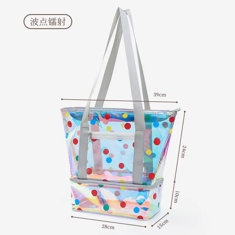 Laser Swimming Bag Large Capacity Portable Shoulder Dry Wet Separation - Image 2