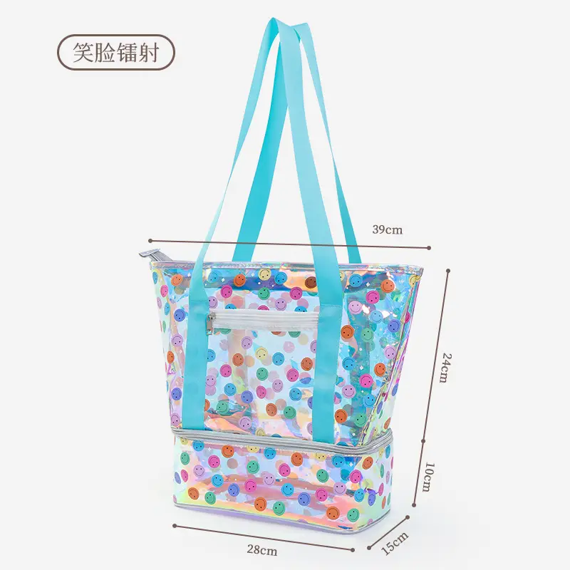Laser Swimming Bag Large Capacity Portable Shoulder Dry Wet Separation - Image 3