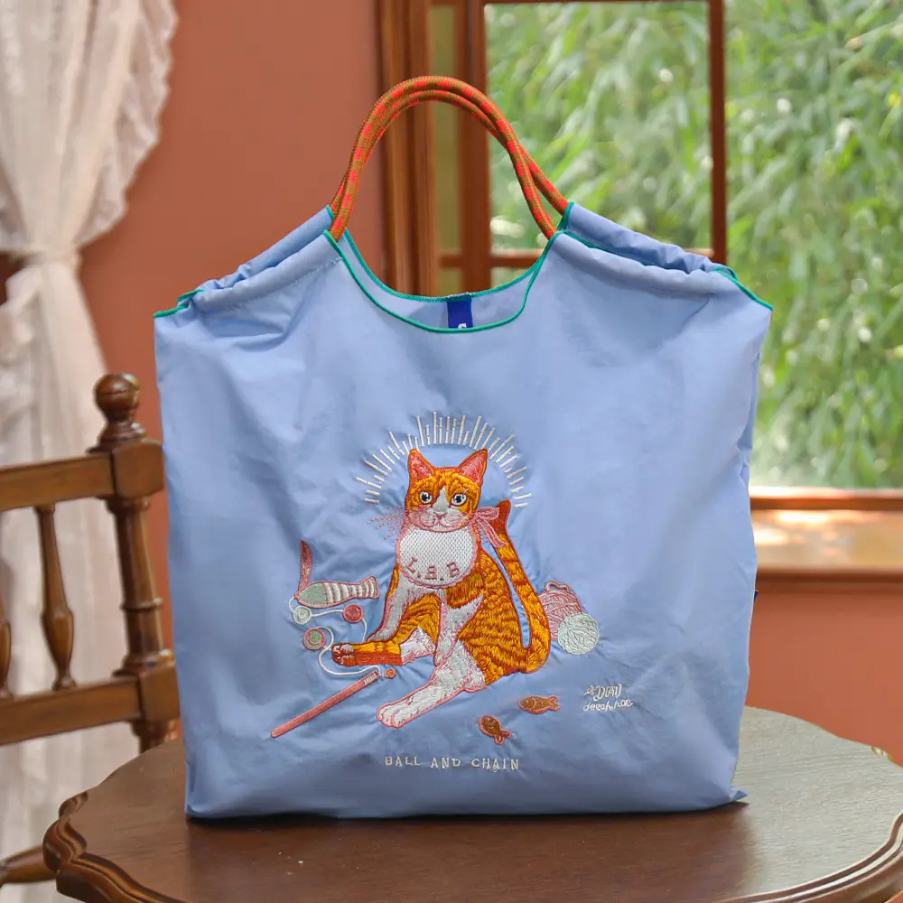 New Niche All-Match Ball Embroidered Eco-Friendly Crossbody Bag — feature 10