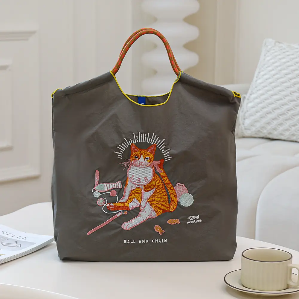 New Niche All-Match Ball Embroidered Eco-Friendly Crossbody Bag — feature 11