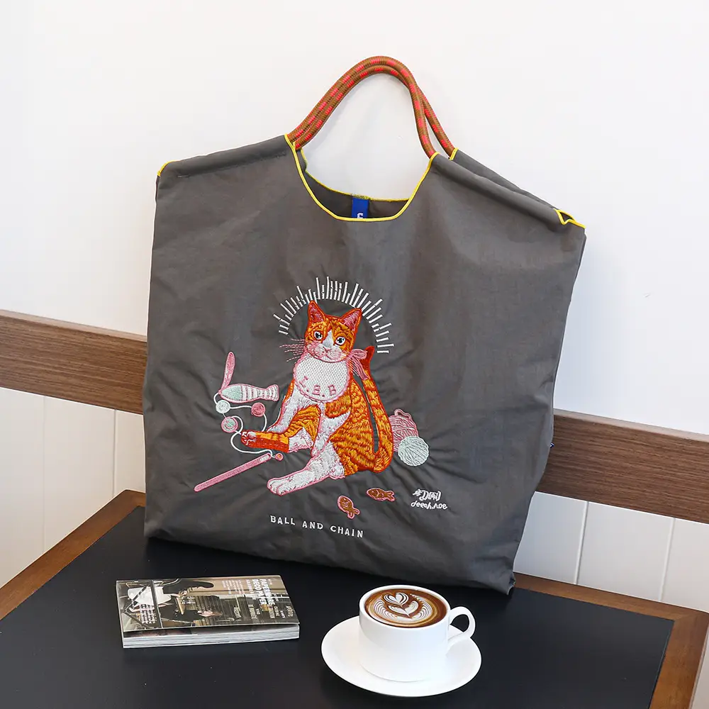 New Niche All-Match Ball Embroidered Eco-Friendly Crossbody Bag — feature 7