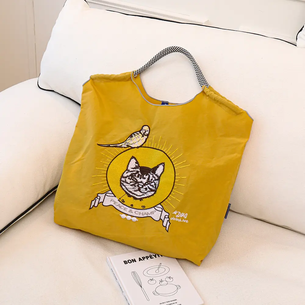 New Niche All-Match Ball Embroidered Eco-Friendly Crossbody Bag - Image 5