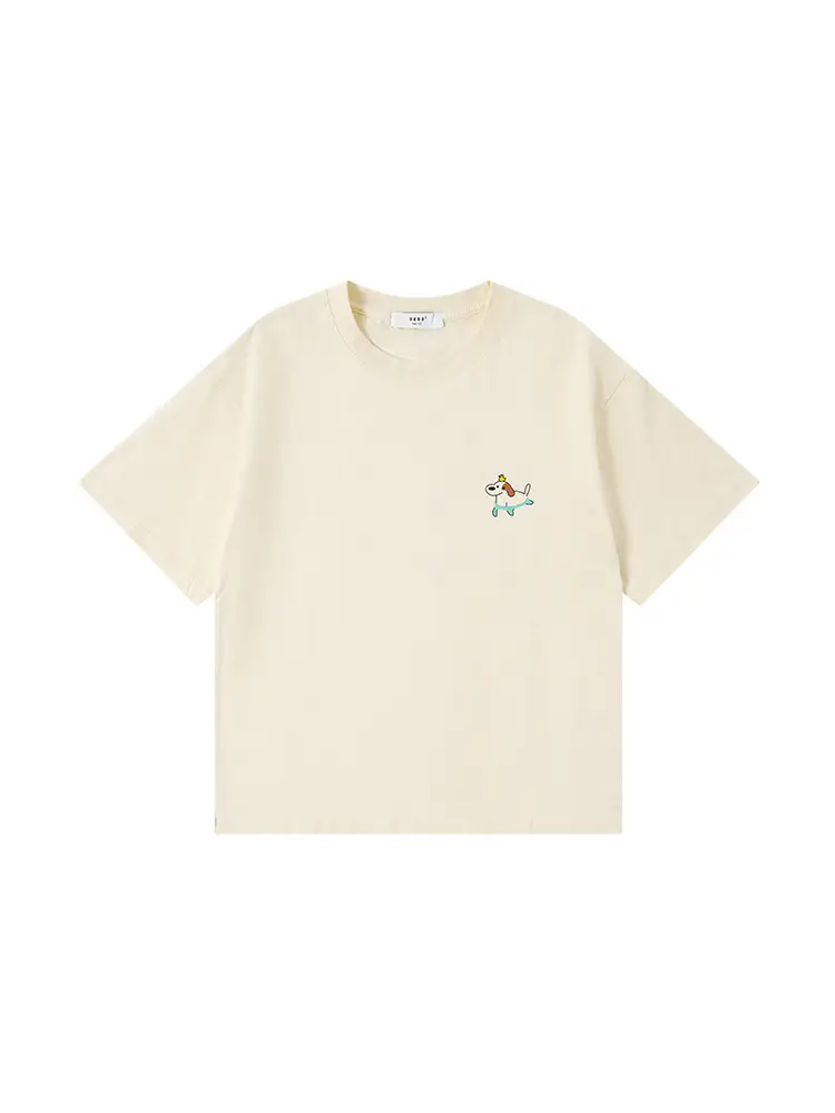 Lucky Dog Short Sleeve T-Shirt for Kids Boys - Image 7