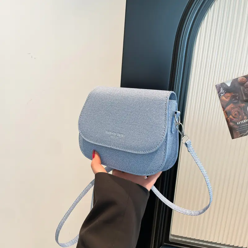 Cute Saddle Bag Women Crossbody 2025 Korean Style - Image 8