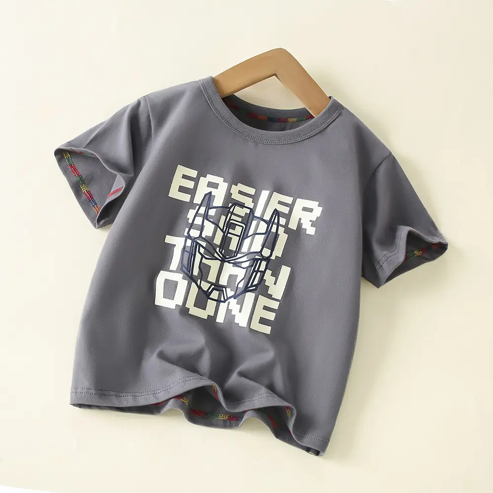 Boys Cotton T-Shirt Floral Print Medium to XL - Image 10