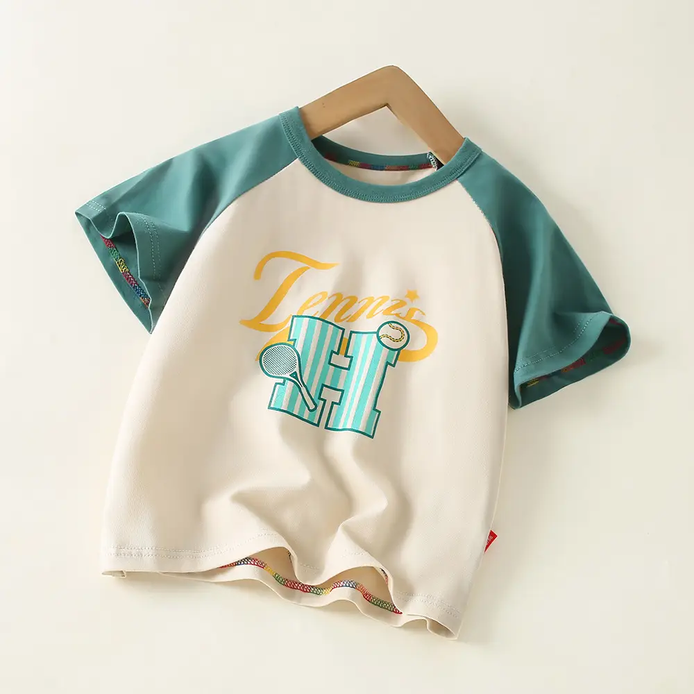 Boys Cotton T-Shirt Floral Print Medium to XL - Image 12