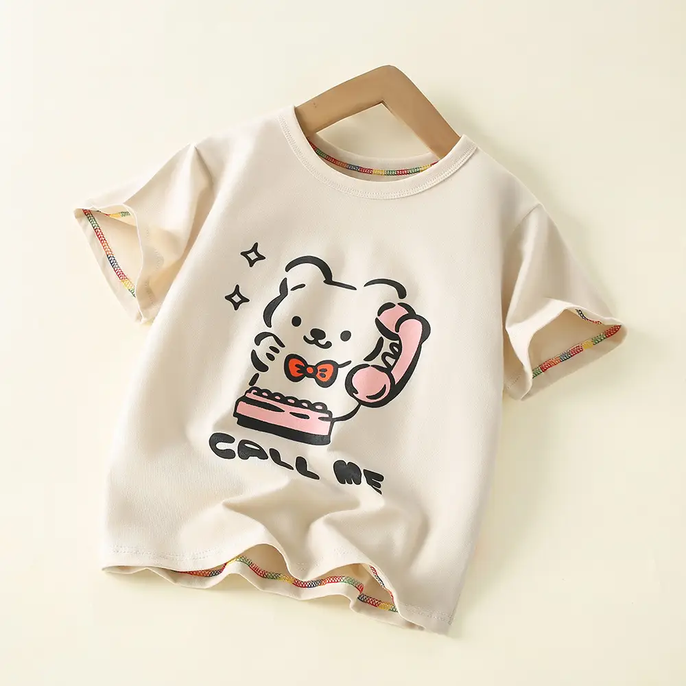 Boys Cotton T-Shirt Floral Print Medium to XL - Image 14