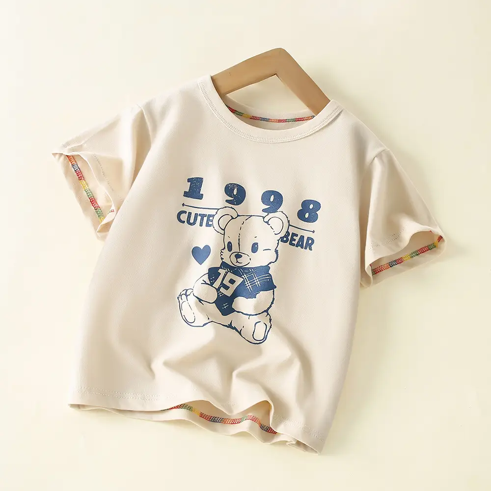Boys Cotton T-Shirt Floral Print Medium to XL - Image 17