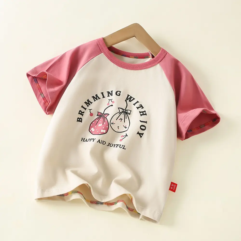 Boys Cotton T-Shirt Floral Print Medium to XL - Image 2