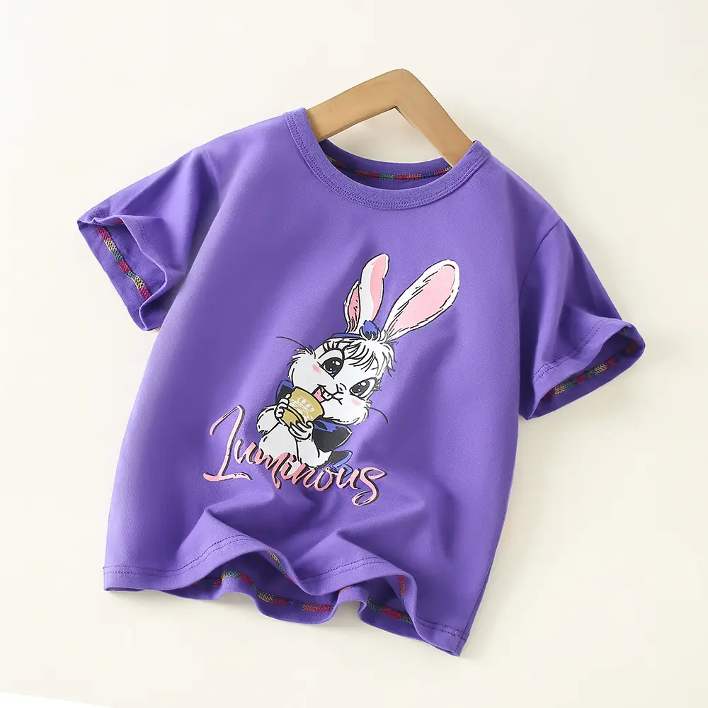 Boys Cotton T-Shirt Floral Print Medium to XL - Image 24