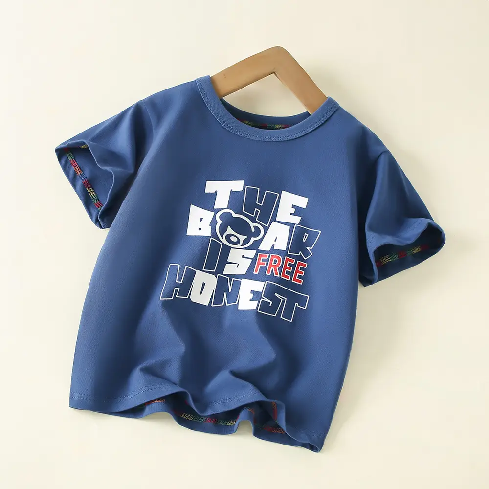 Boys Cotton T-Shirt Floral Print Medium to XL - Image 6