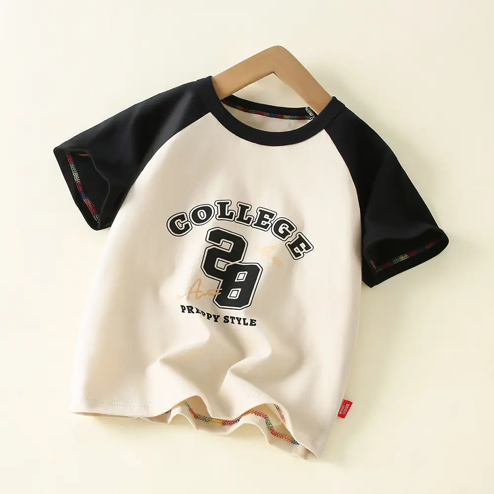 Boys Cotton T-Shirt Floral Print Medium to XL - Image 7