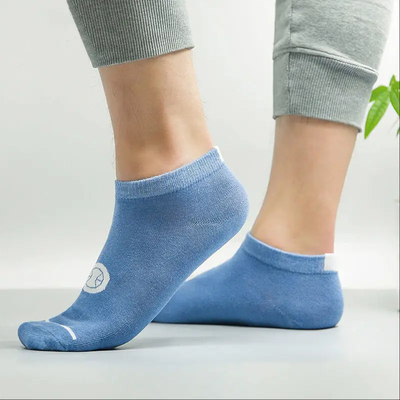 [Buy 20 get 20] socks men's short socks boat socks spring and autumn thin shallow mouth low side Korean fashionable student socks