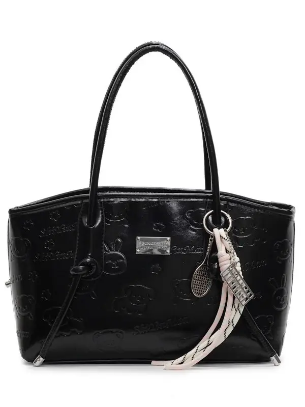 Black Cross-Border Large Shoulder Bag Women's 2025 - Image 9
