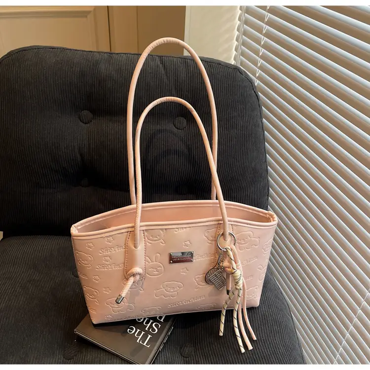 Black Cross-Border Large Shoulder Bag Women's 2025 — feature 11