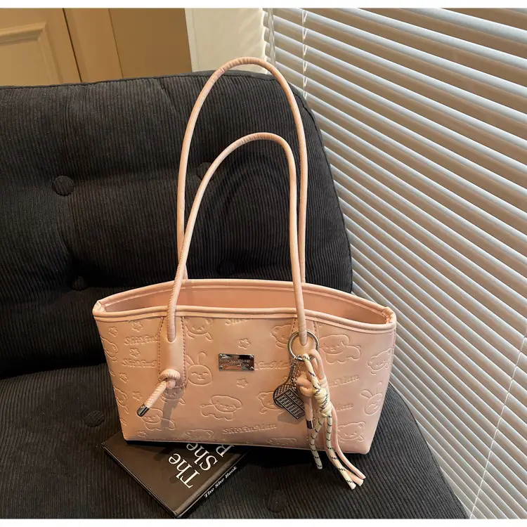 Black Cross-Border Large Shoulder Bag Women's 2025 — feature 12