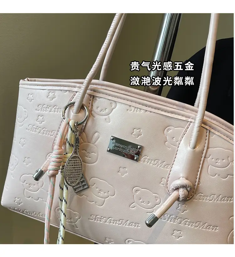 Black Cross-Border Large Shoulder Bag Women's 2025 — feature 3