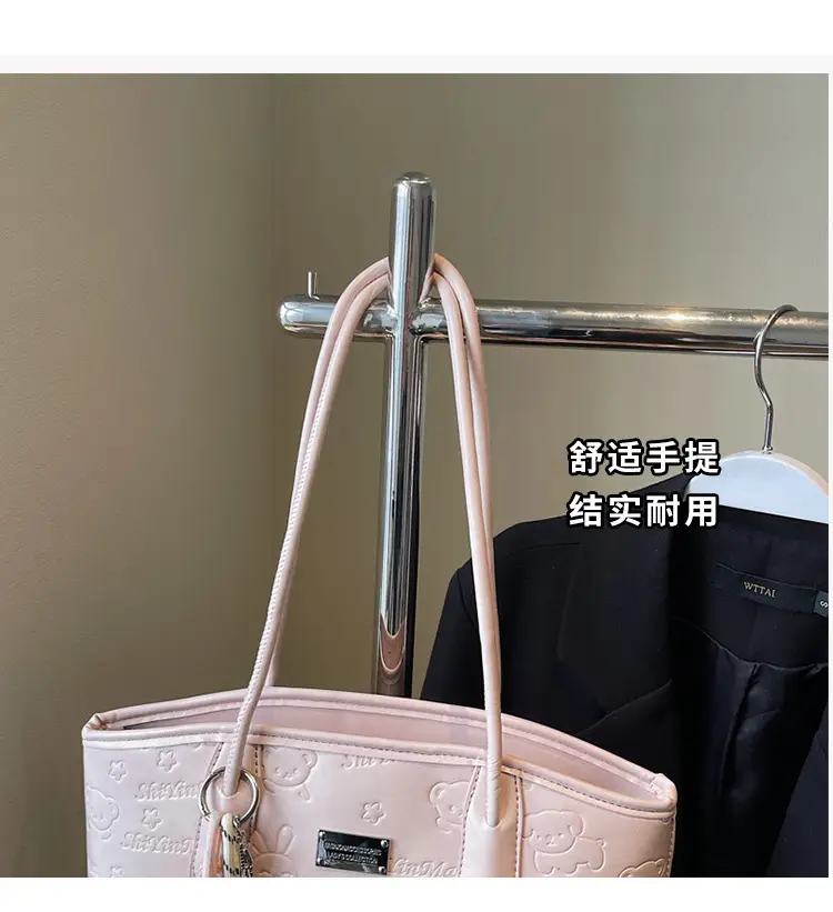Black Cross-Border Large Shoulder Bag Women's 2025 — feature 5