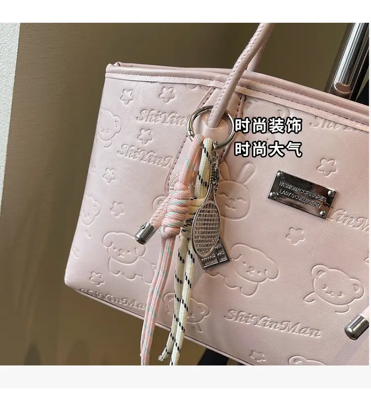 Black Cross-Border Large Shoulder Bag Women's 2025 — feature 6