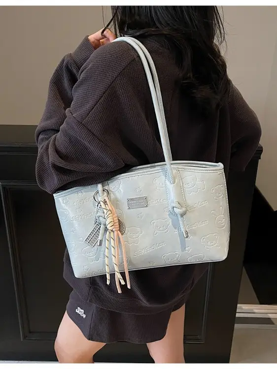 Black Luxury Shoulder Bag for Women 2026 Spring - Image 7