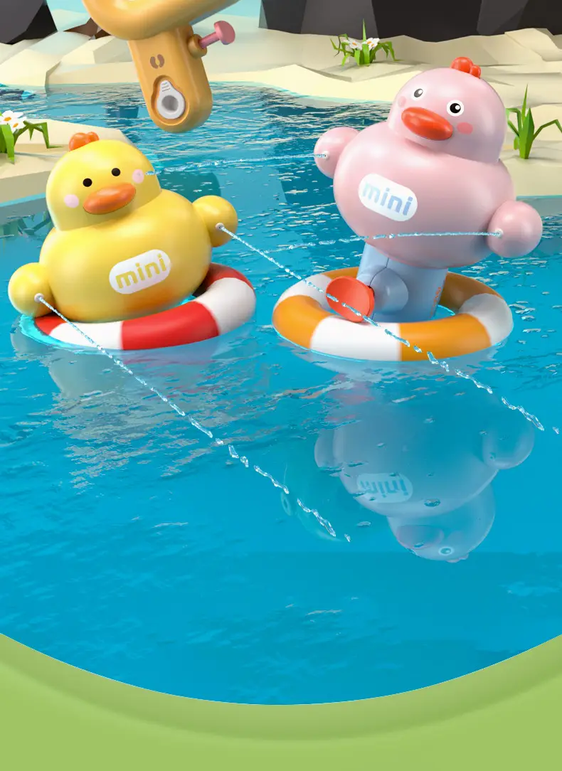 Pea Water Gun Children's Toy Cartoon Water Corn Water Gun Bath Press Water Spray Toy Baby Boys Girls — feature 18