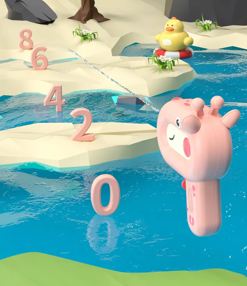 Pea Water Gun Children's Toy Cartoon Water Corn Water Gun Bath Press Water Spray Toy Baby Boys Girls — feature 24