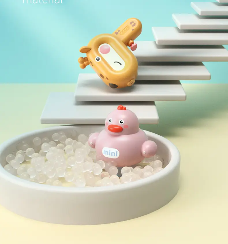 Pea Water Gun Children's Toy Cartoon Water Corn Water Gun Bath Press Water Spray Toy Baby Boys Girls — feature 27