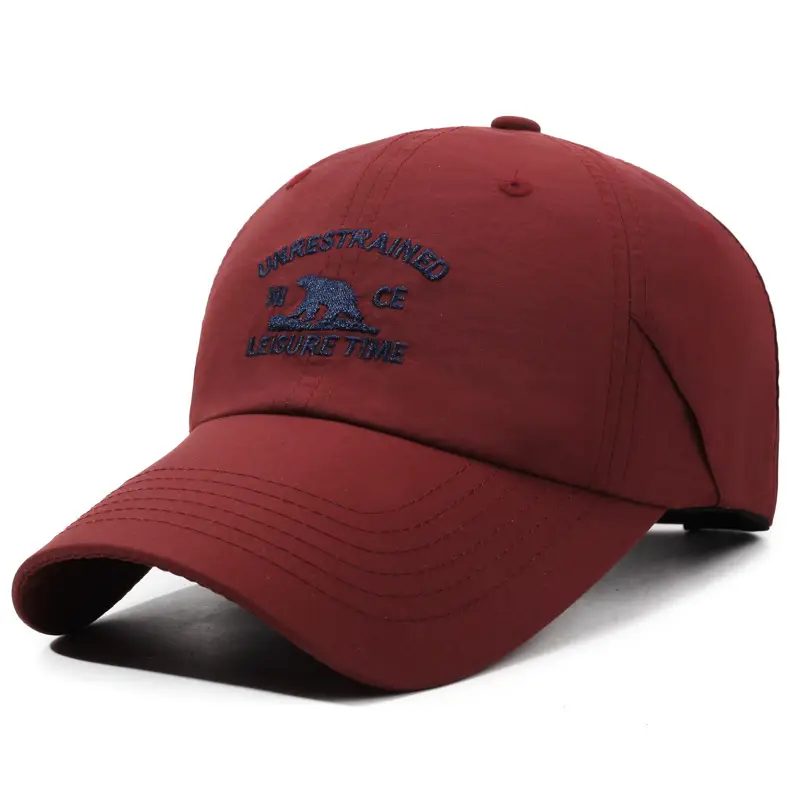 Unrestrained Tide Sun Cap Beige Men Women - Image 6