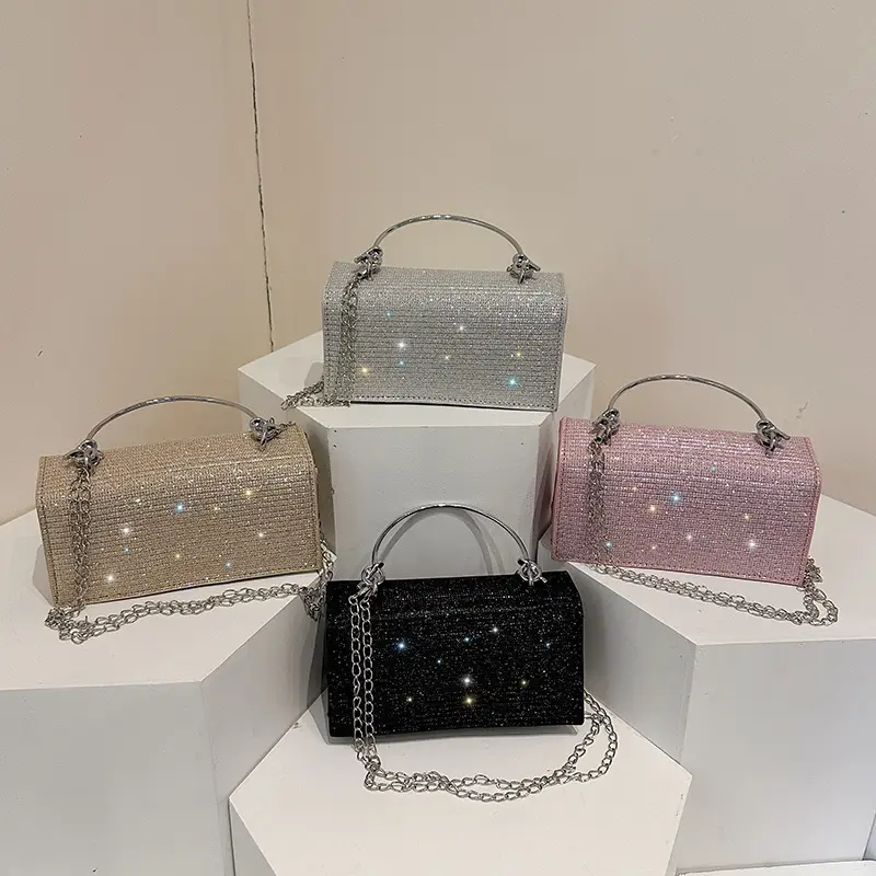 Rhinestone Princess Handbag Set of 4