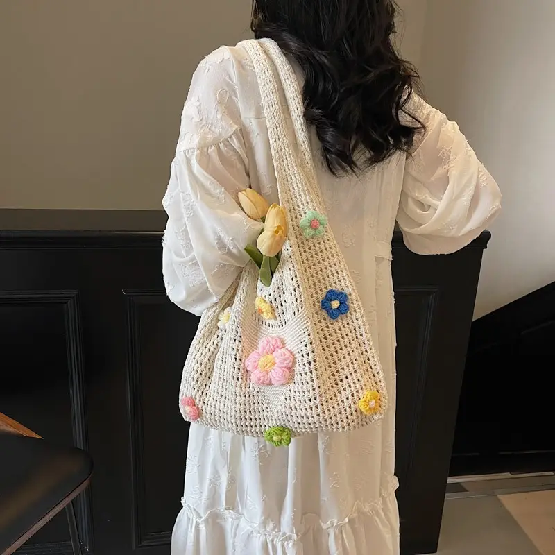 New Handmade Flower Bag for Women - Image 4