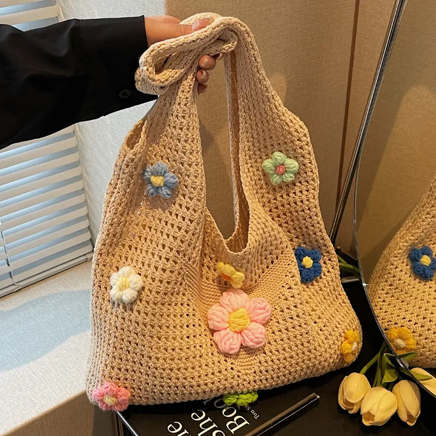 New Handmade Flower Bag for Women - Image 6