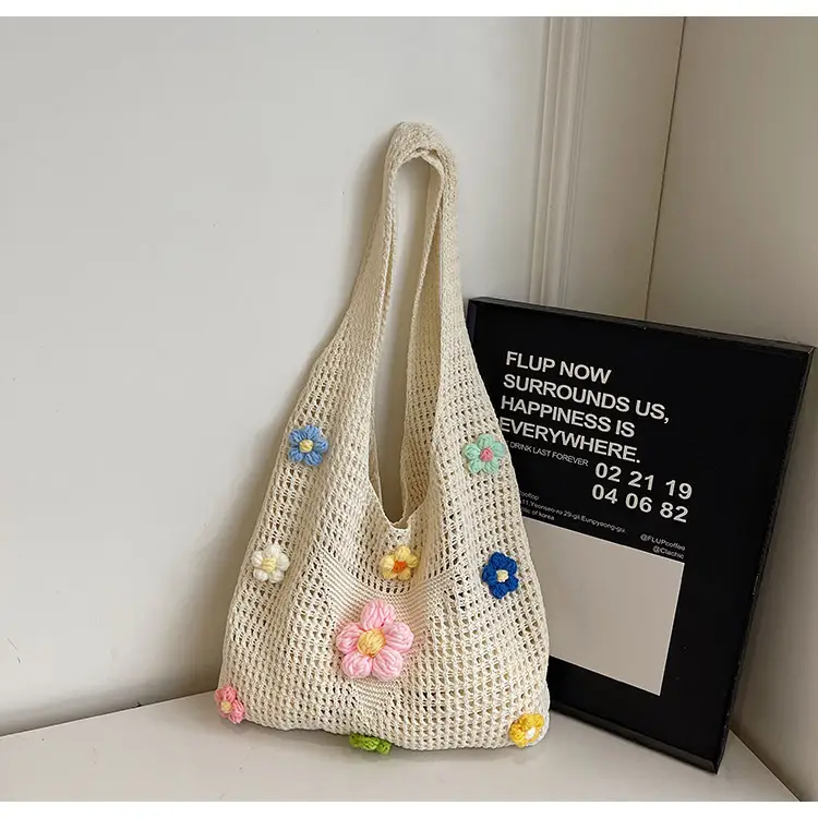New Handmade Flower Bag for Women - Image 2