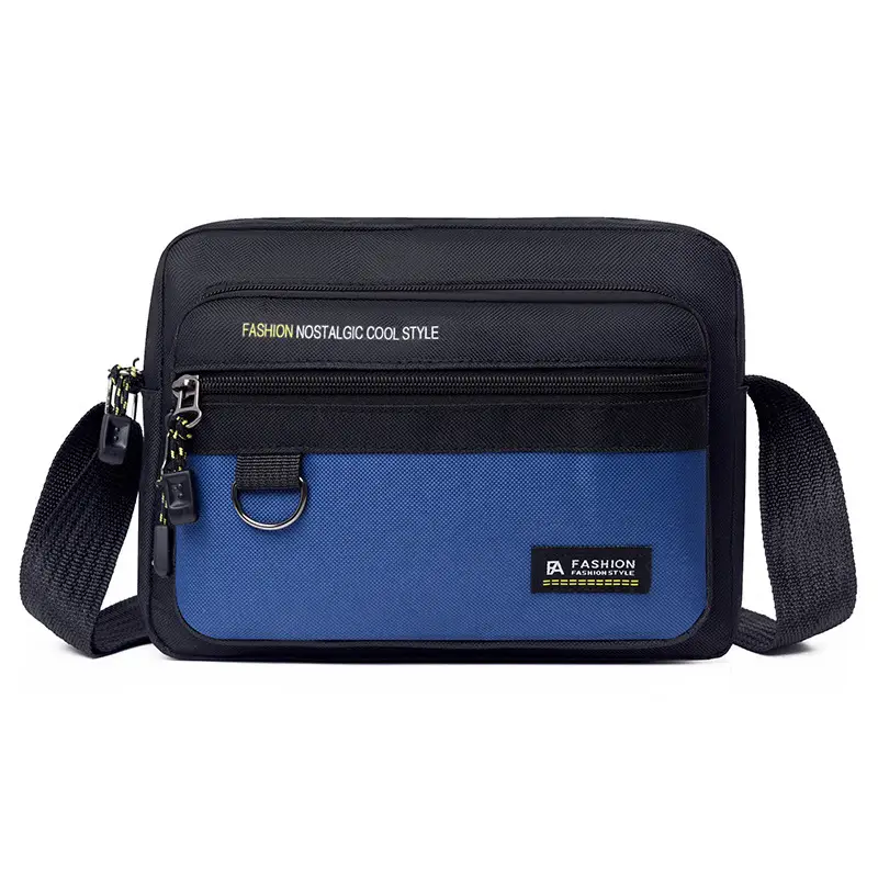 Men's Multi-Purpose Crossbody Bag with Zip & Strap - Image 2