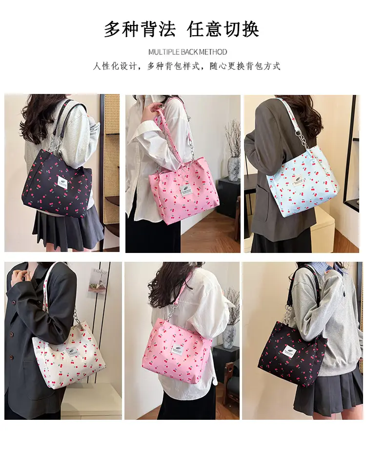 2026 Printed Tote Bag Women Large Capacity Versatile Shoulder Bag — feature 10