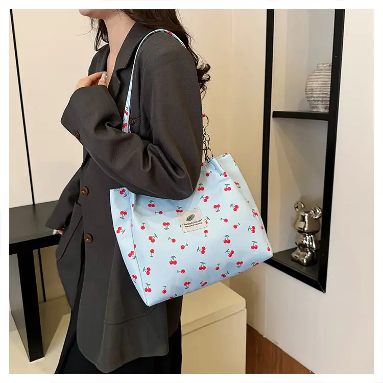 2026 Printed Tote Bag Women Large Capacity Versatile Shoulder Bag — feature 15